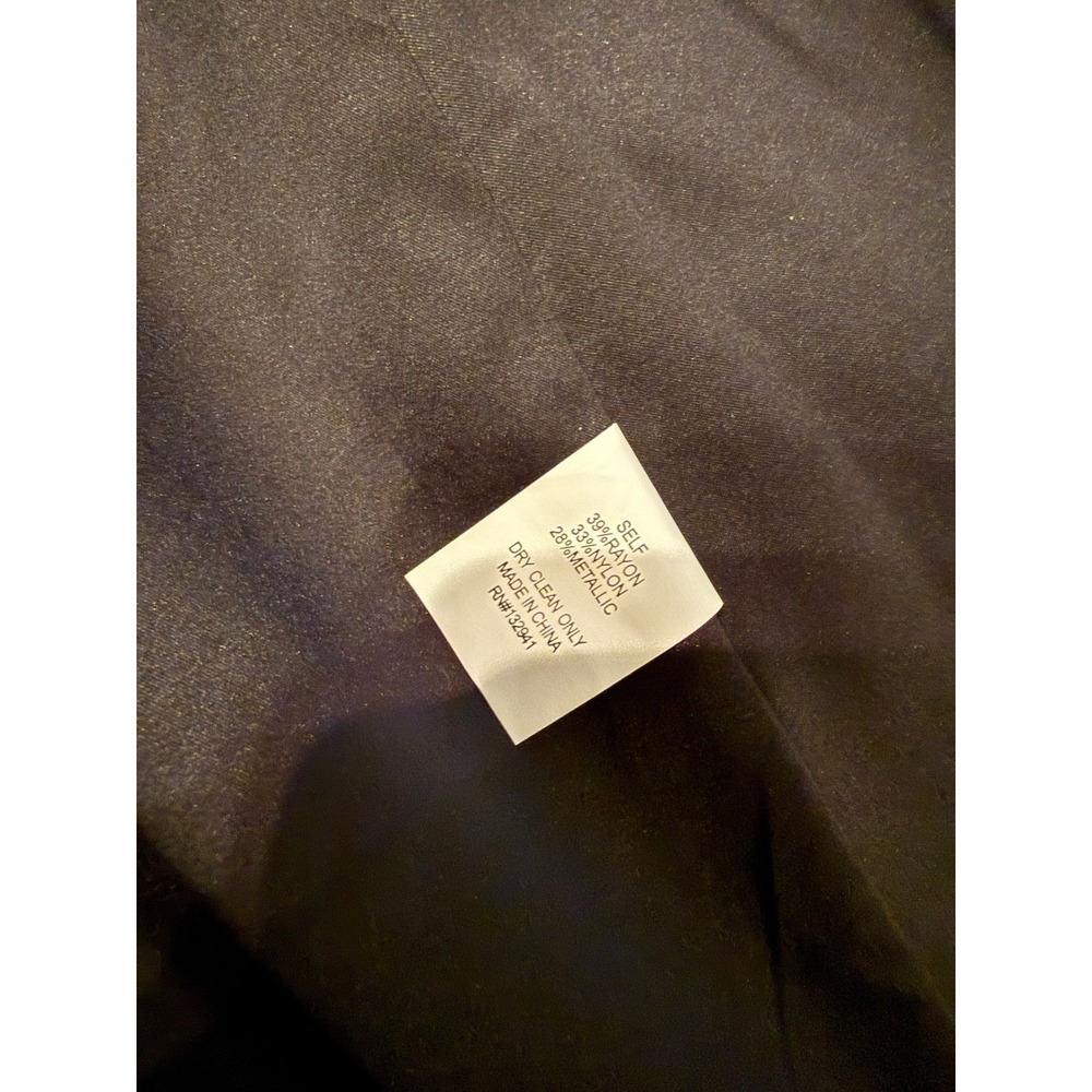 Amanda Uprichard‎ Metallic Blazer Size Large Purple Aldridge Haze Partywear - Picture 7 of 9